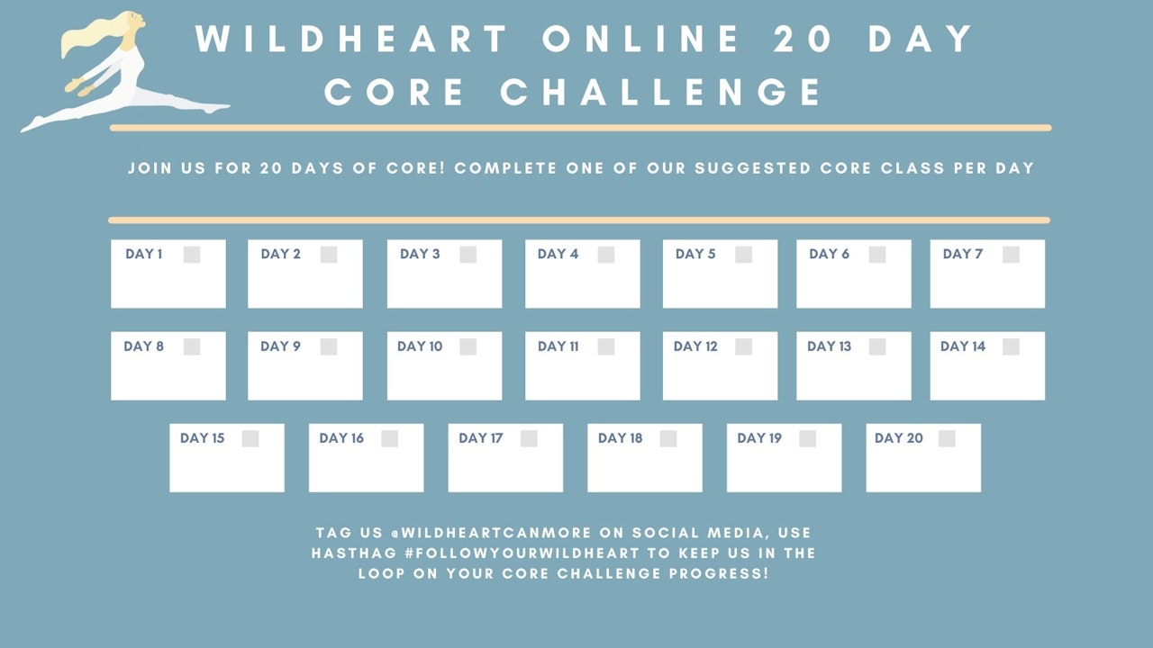 20 Days of Core Challenge!!