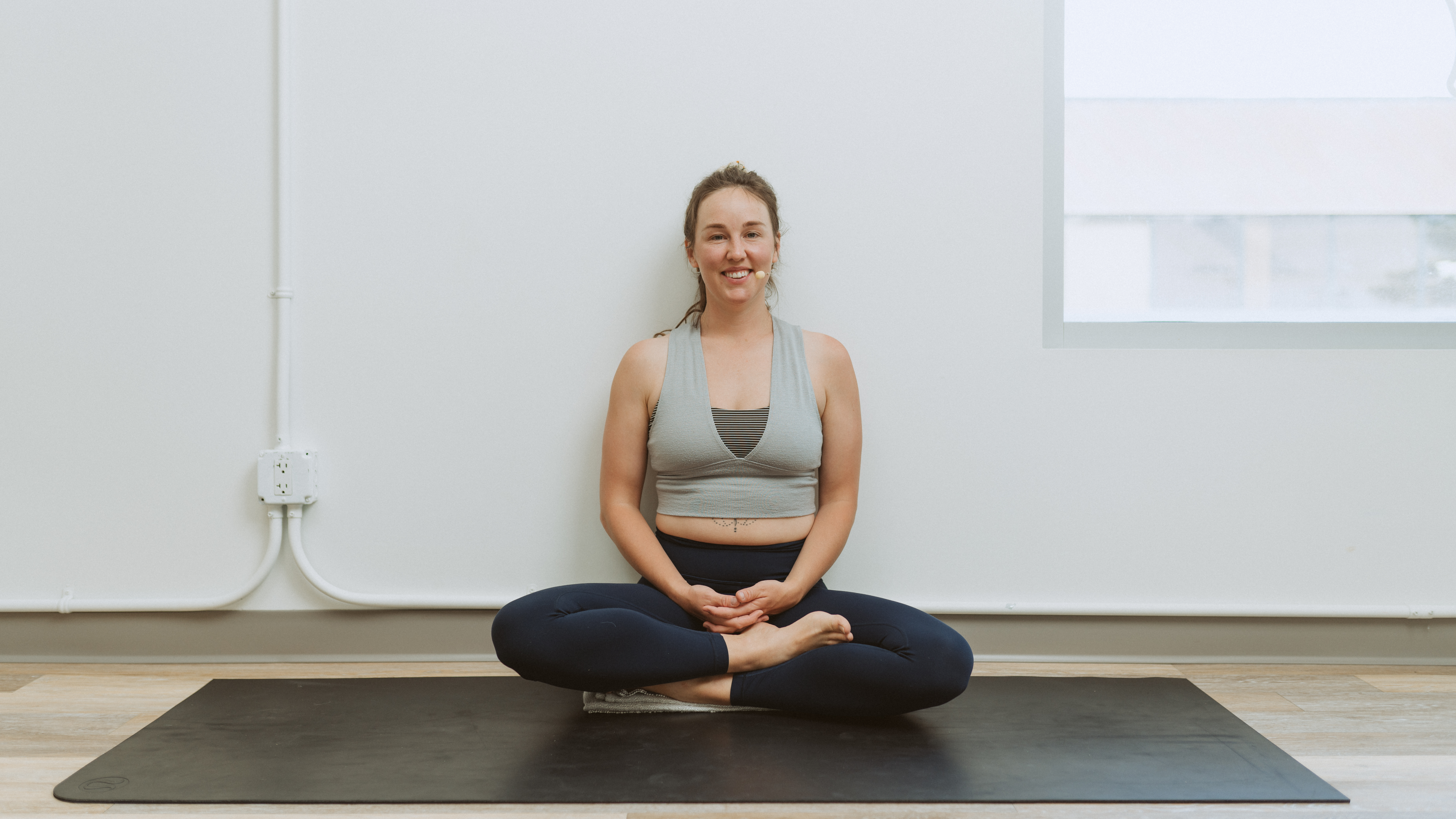 37 Minute Prenatal Wall Series with Chesa: Part 2- Wall Yoga