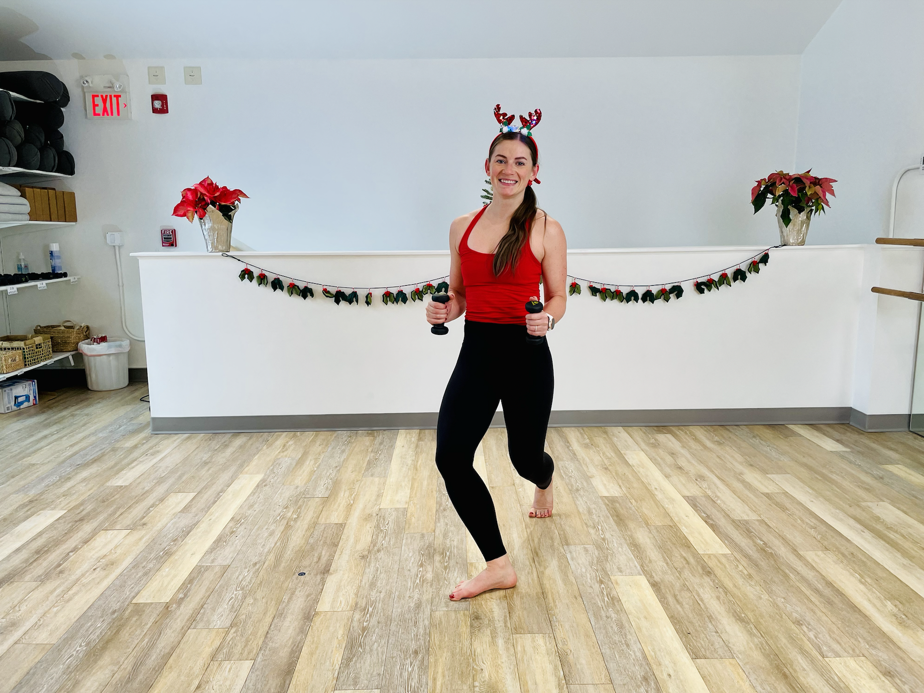 45 Minute Holiday Upper Body Sweat with Brook!