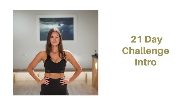 21 Day Challenge Intro 
