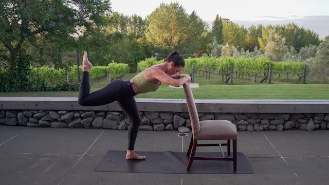 Chair Workout - Legs|Posture|Core