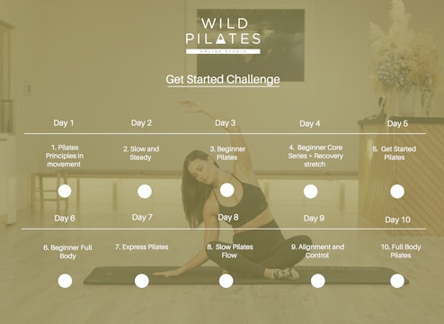 Get Started Challenge - Wild Pilates Online