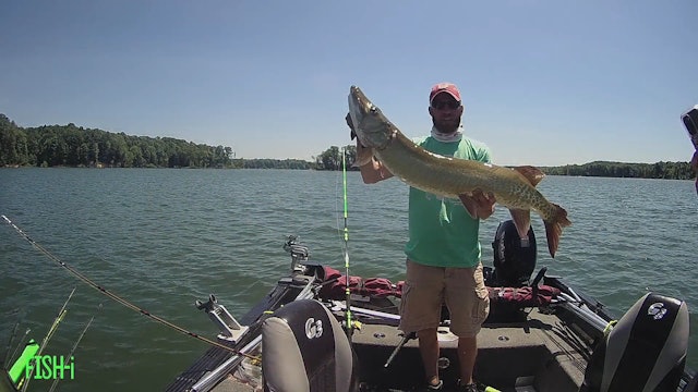 Musky Fishing with Churning Water Guide Service