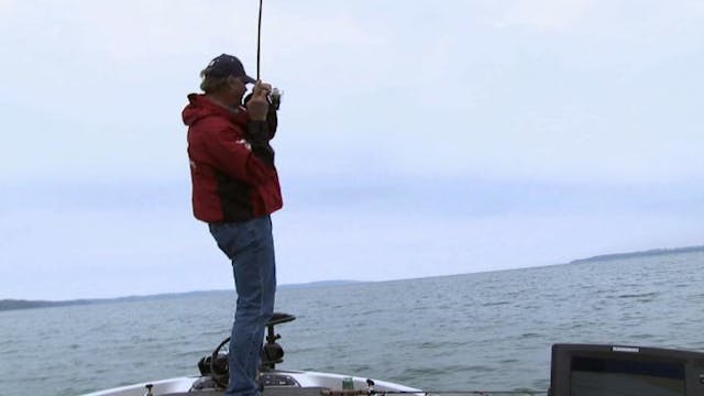 Fishing Smallmouth on Lake Michigan