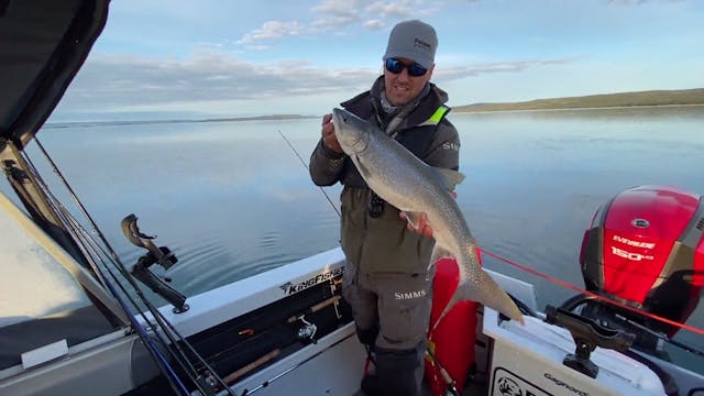 Vertical Jigging for Big Lake Trout
