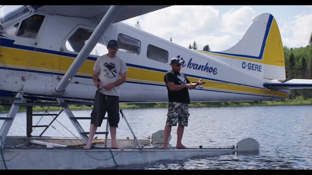 Fishing off the Floatplane