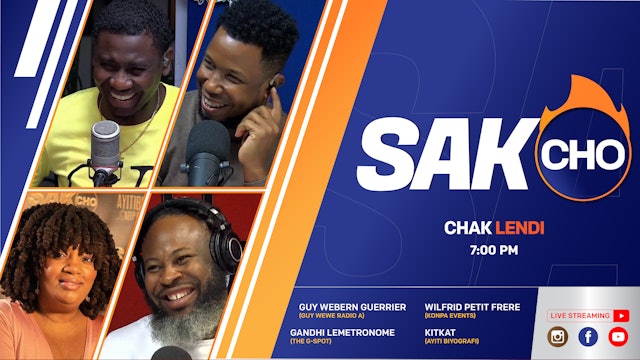 SAKCHO Live Show with Ghandi -  Guywewe  - Kitcat  & Wilfrid - Oct 2nd 2023