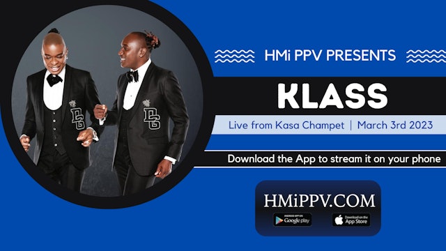 Klass Live | Kasa Champet - March 3rd 2023