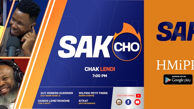 SAKCHO Live Show with Gandhi -  Guywewe  - Kitcat  & Wilfrid - Oct 23rd 2023