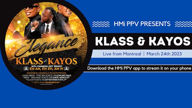 Klass Live from Montreal 