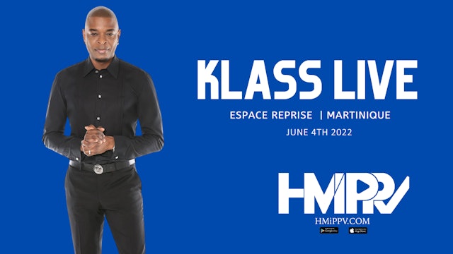 Klass Live Performance in Martinique | Espace Reprise | 2022