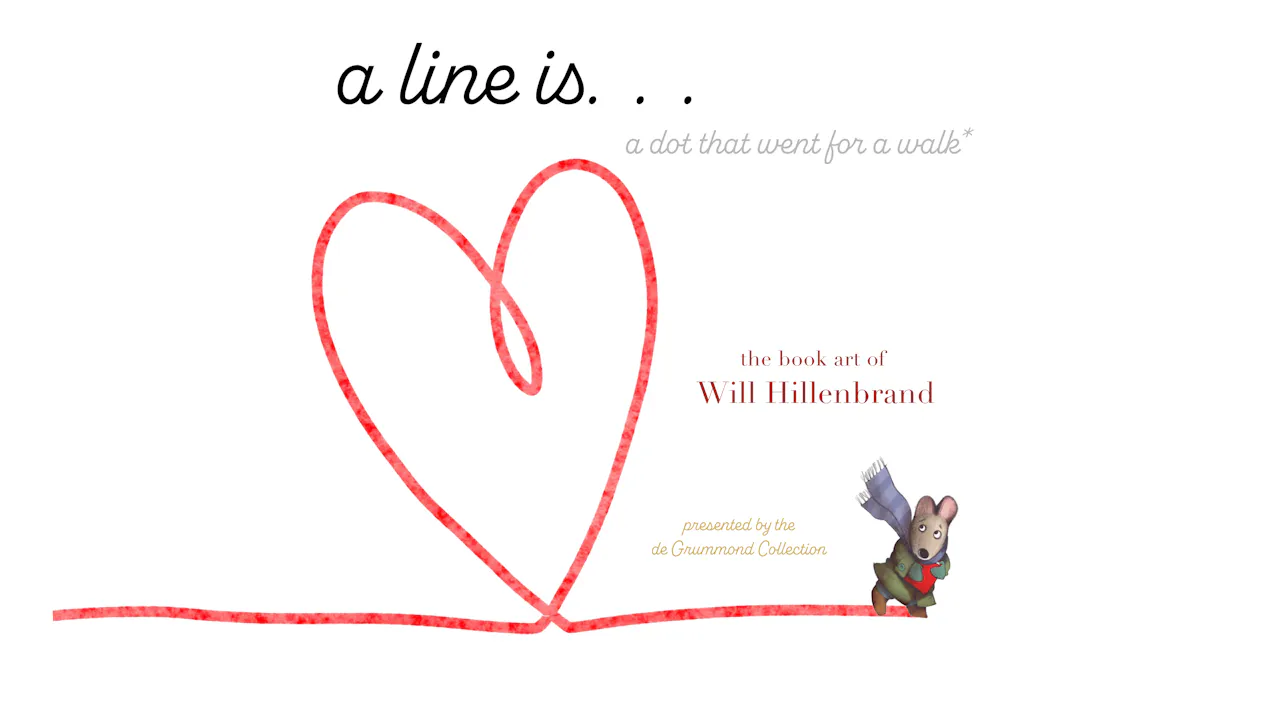 A line is a dot. . .