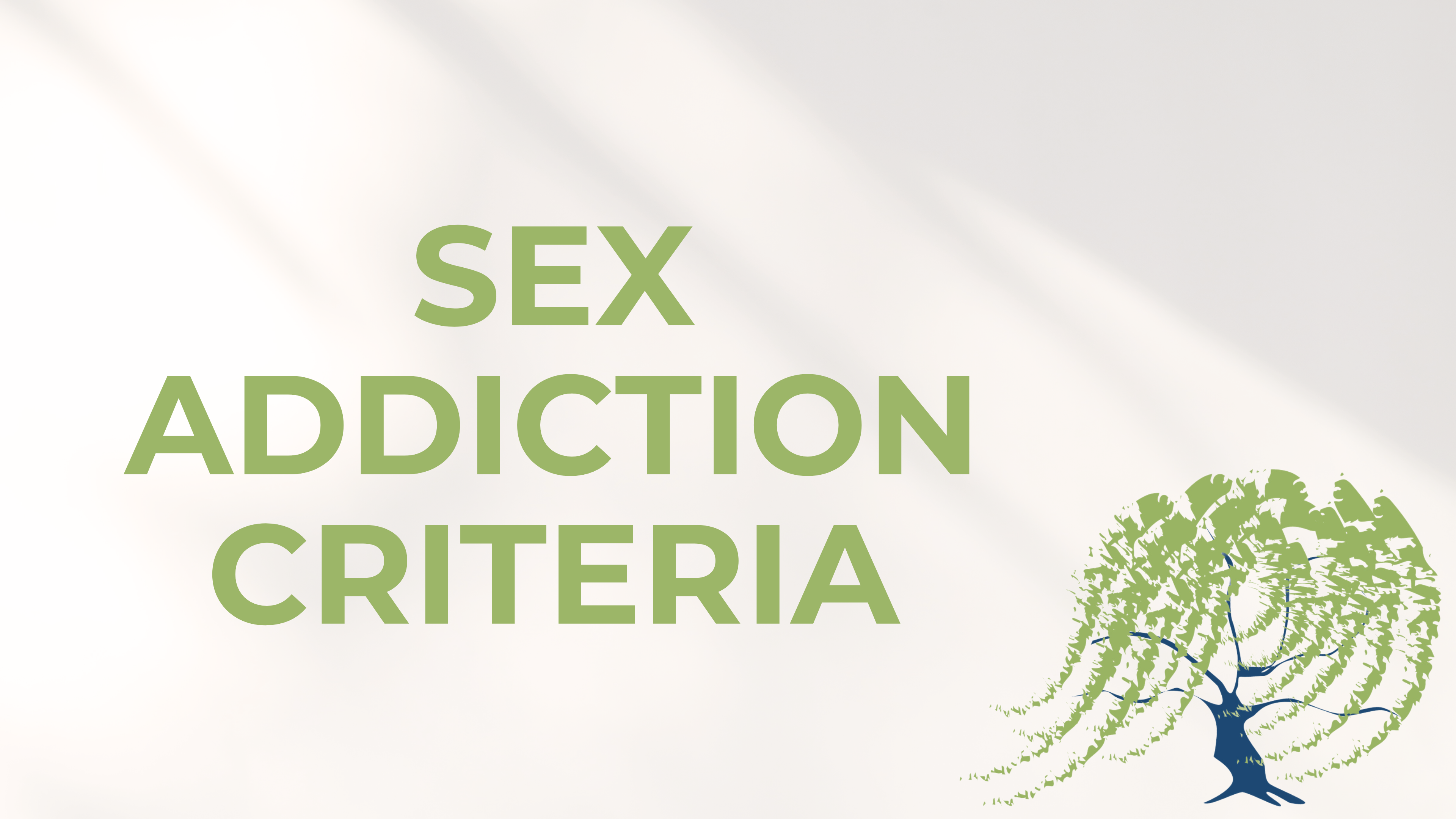 2 - Sex Addiction Criteria