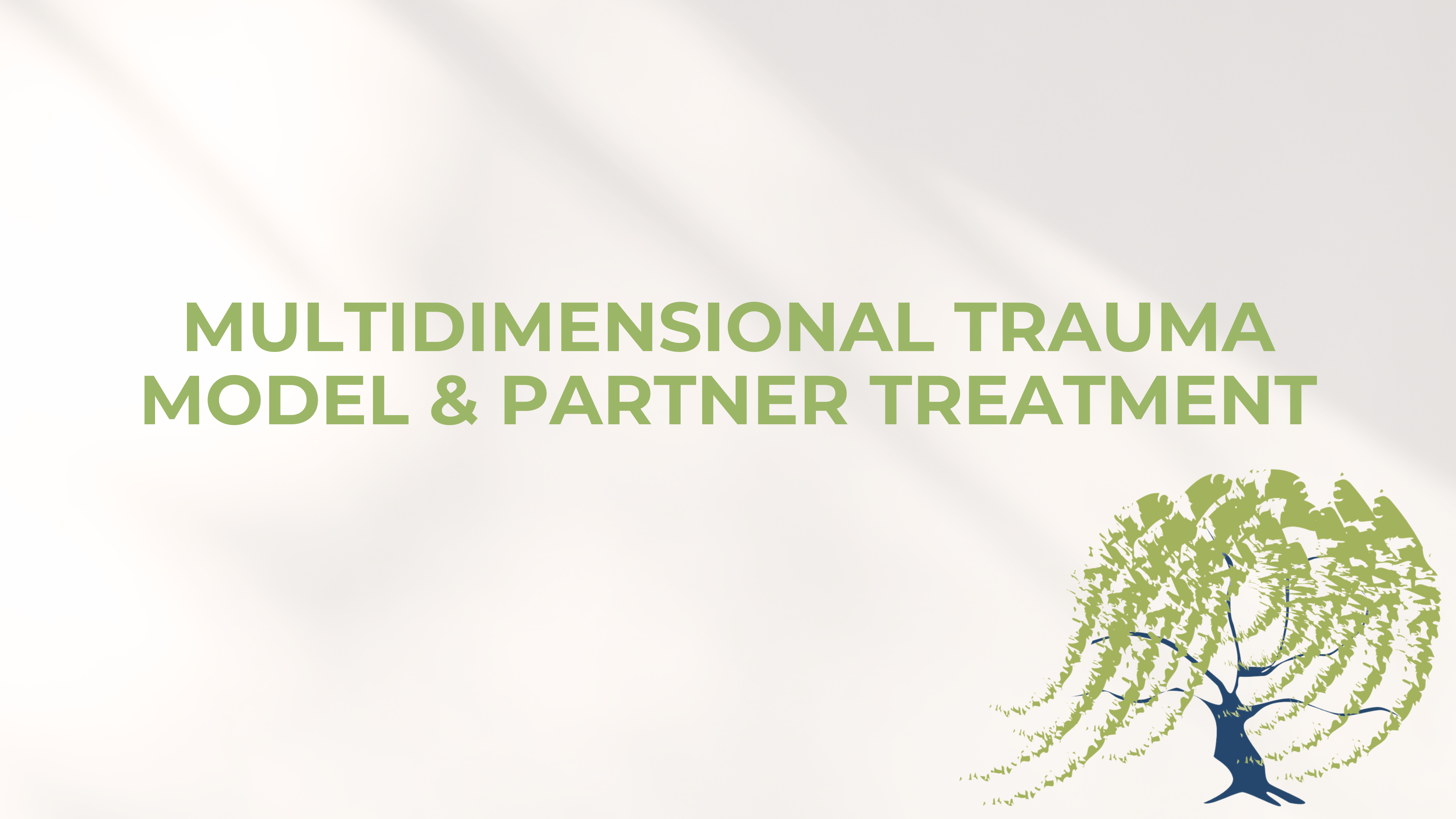 10 - Multidimensional Trauma Model & Partner Treatment