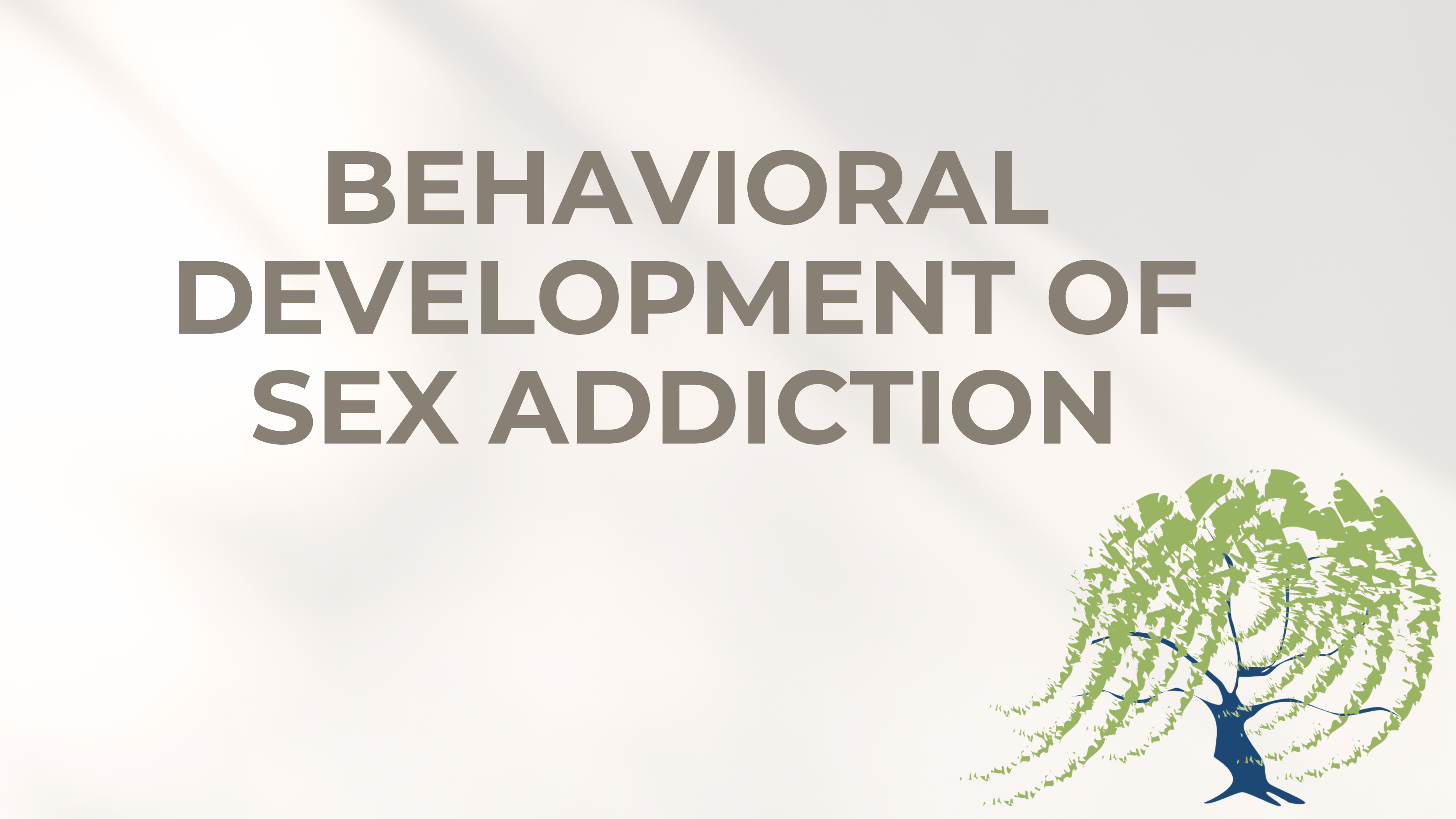 4 - Behavioral Development of Sex Addiction