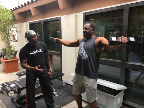 Actor Ernie Hudson at StudioG