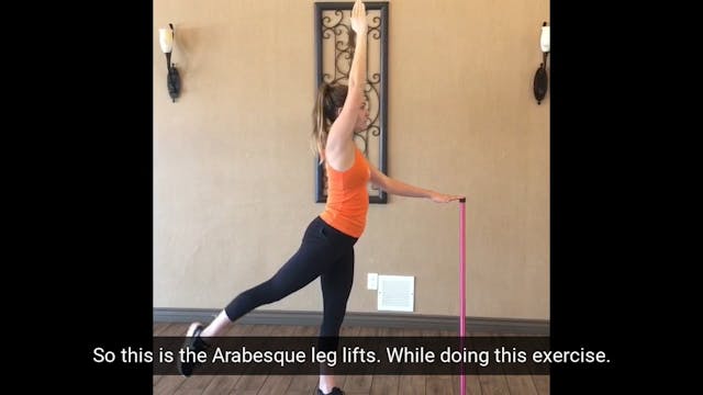 The Arabesque Leg Lifts