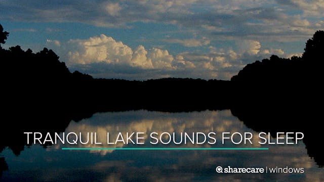 8 Hours of Tranquil Lake Sounds for S...