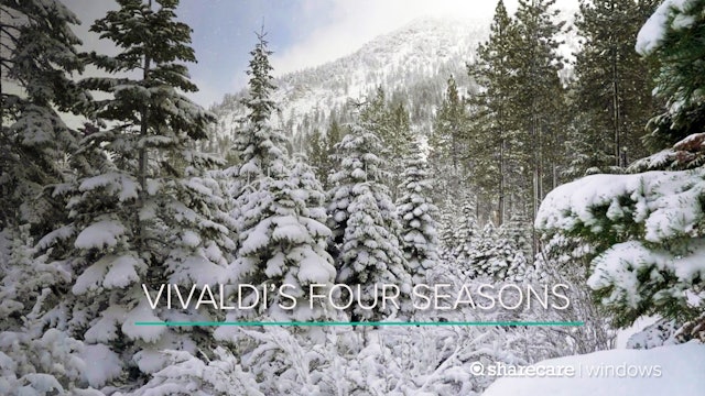 Vivaldi’s Four Seasons With Breathtaking Views
