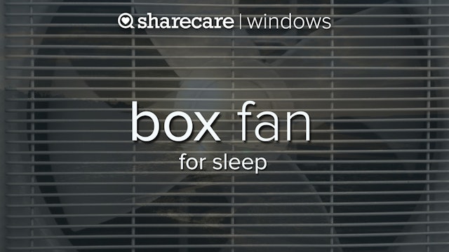 Box Fan for sleep 3 hours
