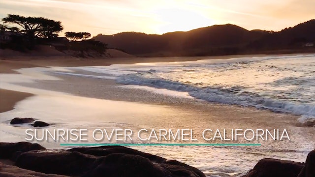 Sunrise Over Carmel-By-The-Sea