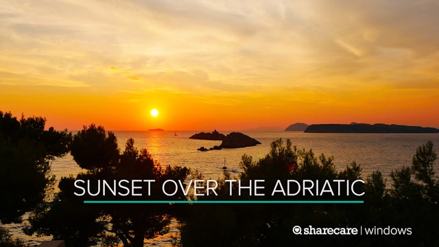 Breathtaking Sunset Over the Adriatic Sea