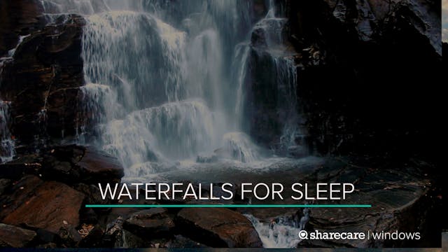 8 Hours of Waterfalls for Sleep (Ultr...