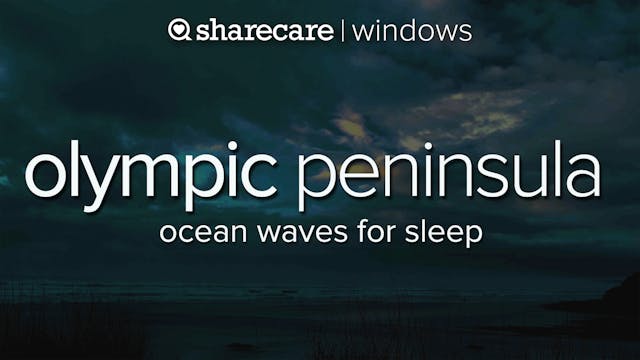 Olympic Peninsula Ocean Waves for Sleep