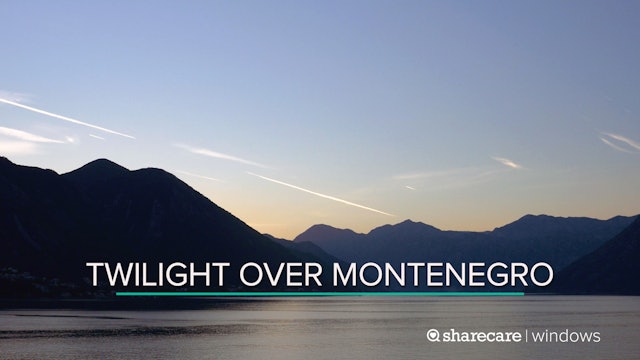 Twilight Over Montenegro