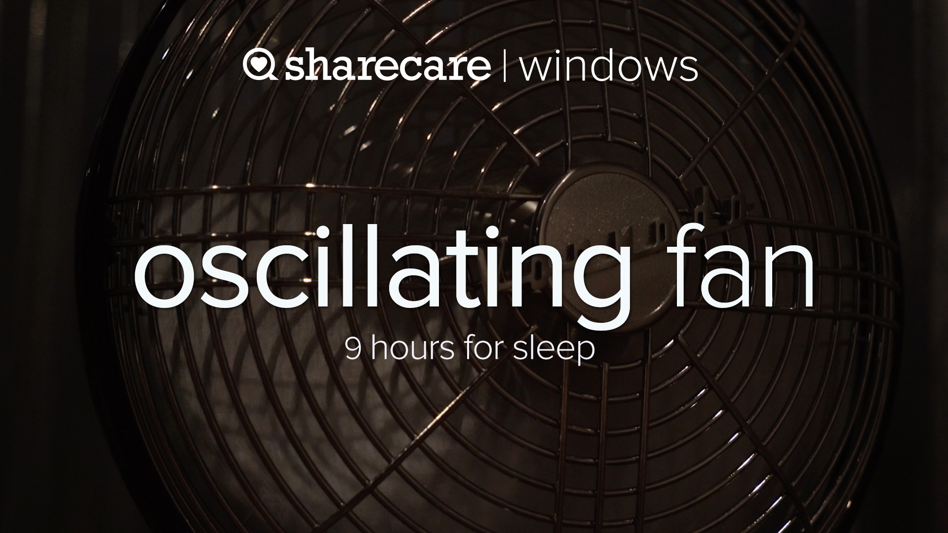 Oscillating Fan For Sleep