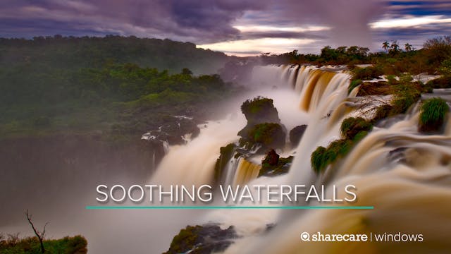One Hour of Soothing Waterfalls