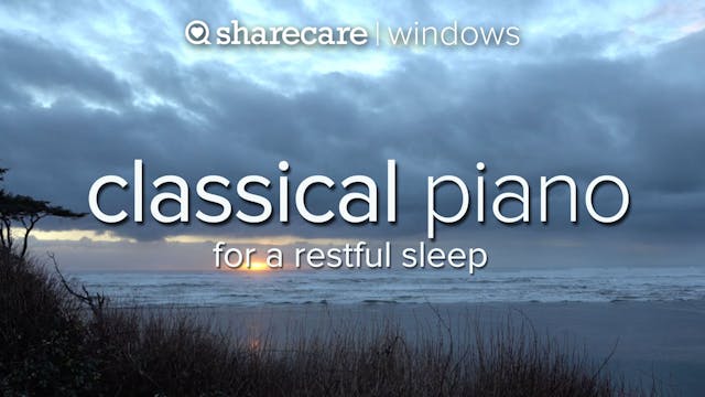 Classical piano for a restful nights ...