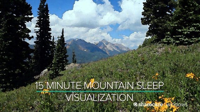 15 Minute Mountain Sleep Visualization