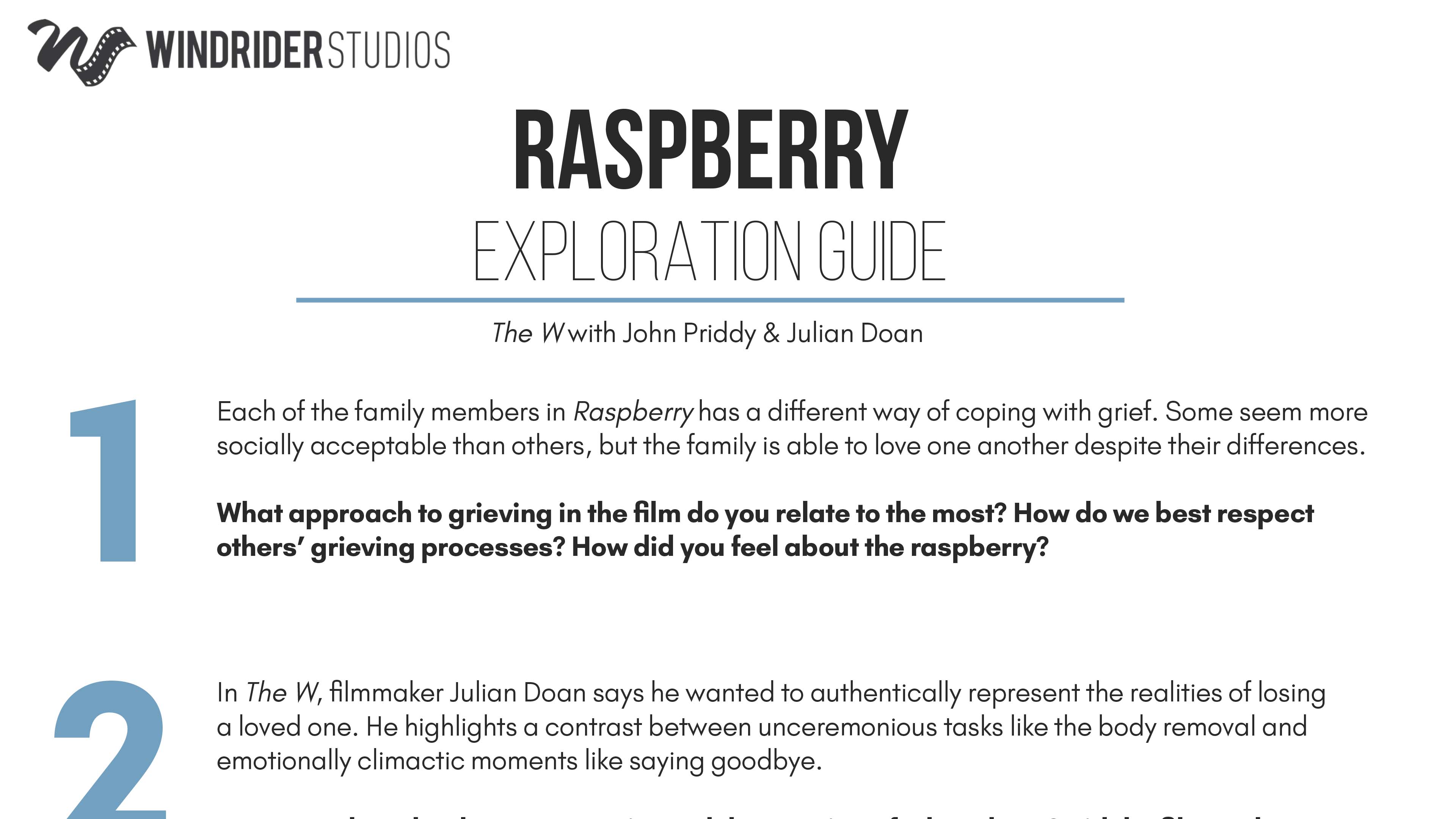 Raspberry Exploration Guide