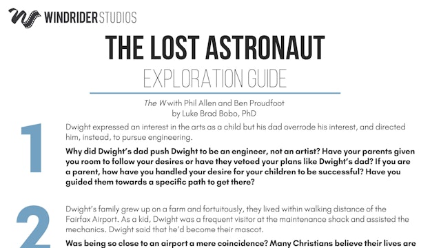 The Lost Astronaut Exploration Guide