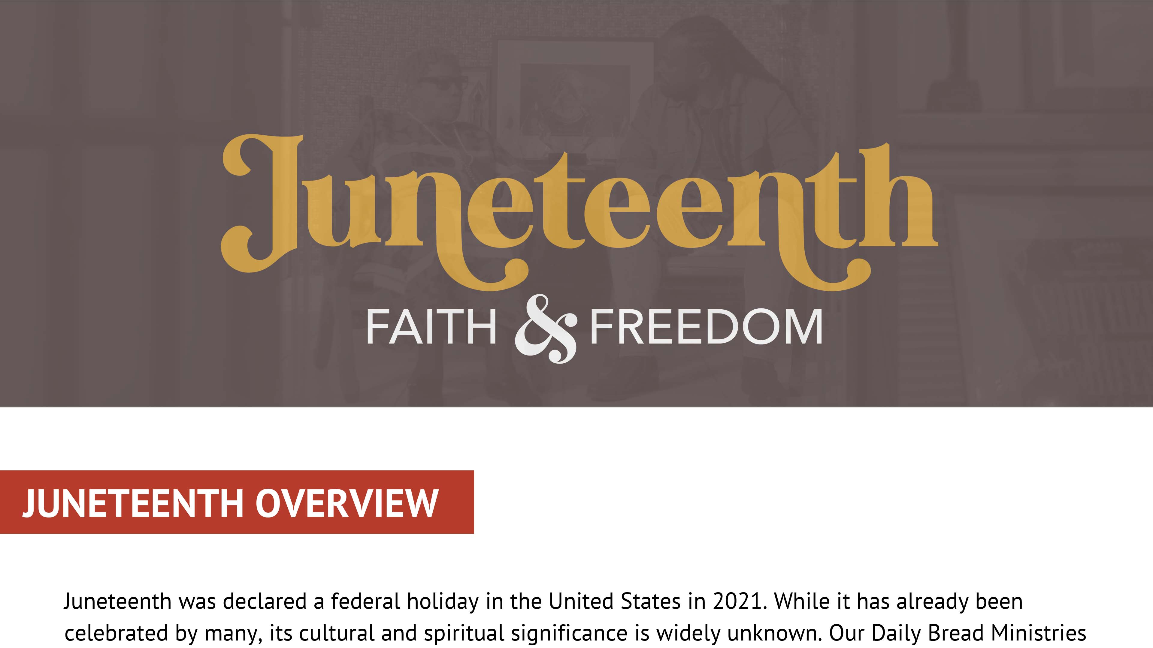 Juneteenth Overview