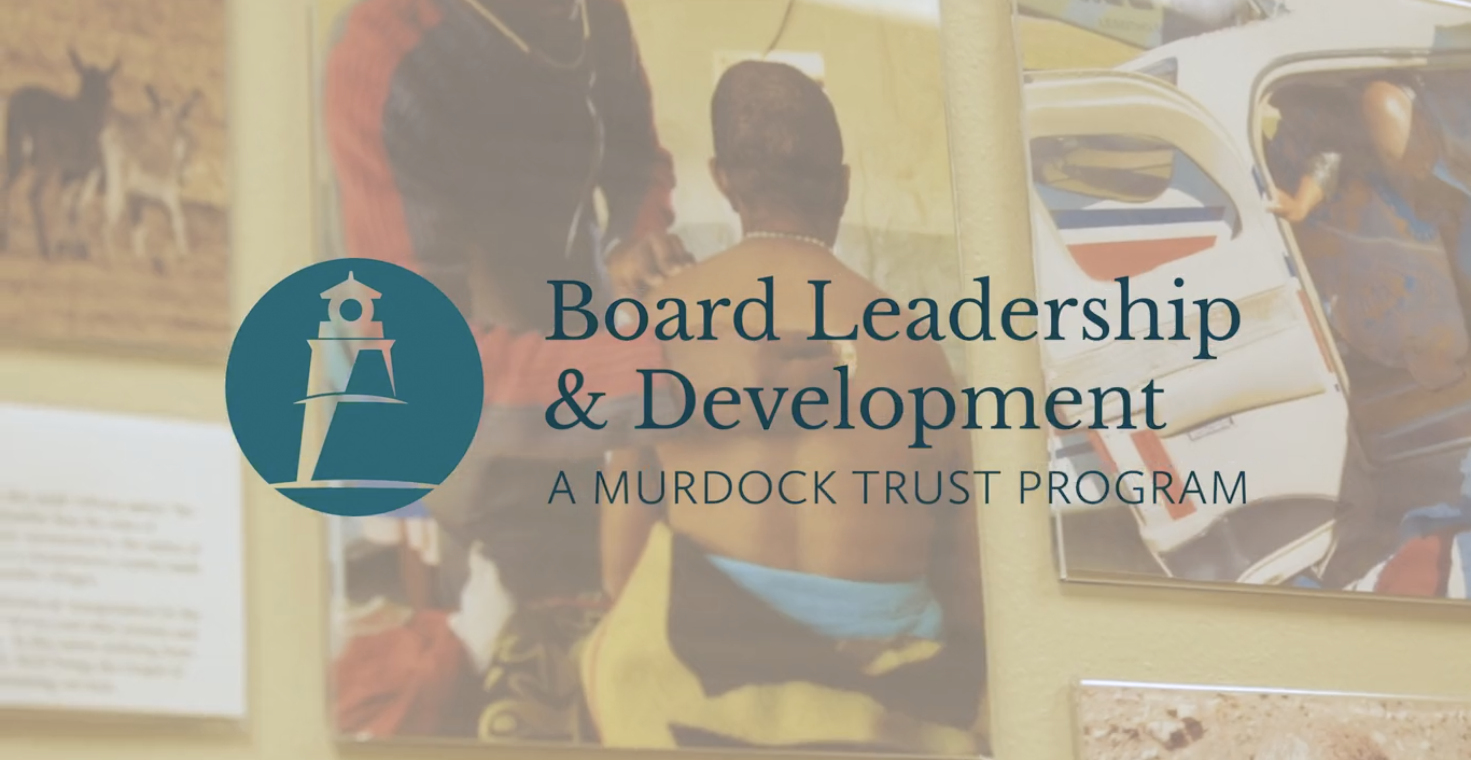 Board Leadership & Development (Faith-Based)