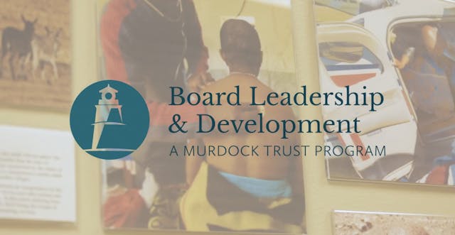 Board Leadership & Development (Faith...