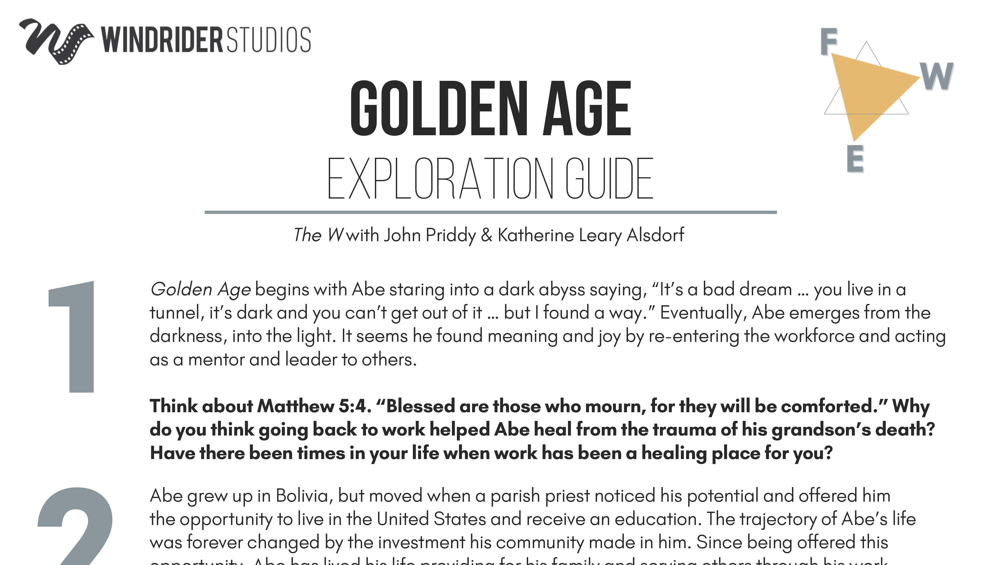 Golden Age Exploration Guide