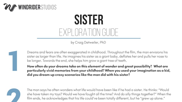 Sister Exploration Guide
