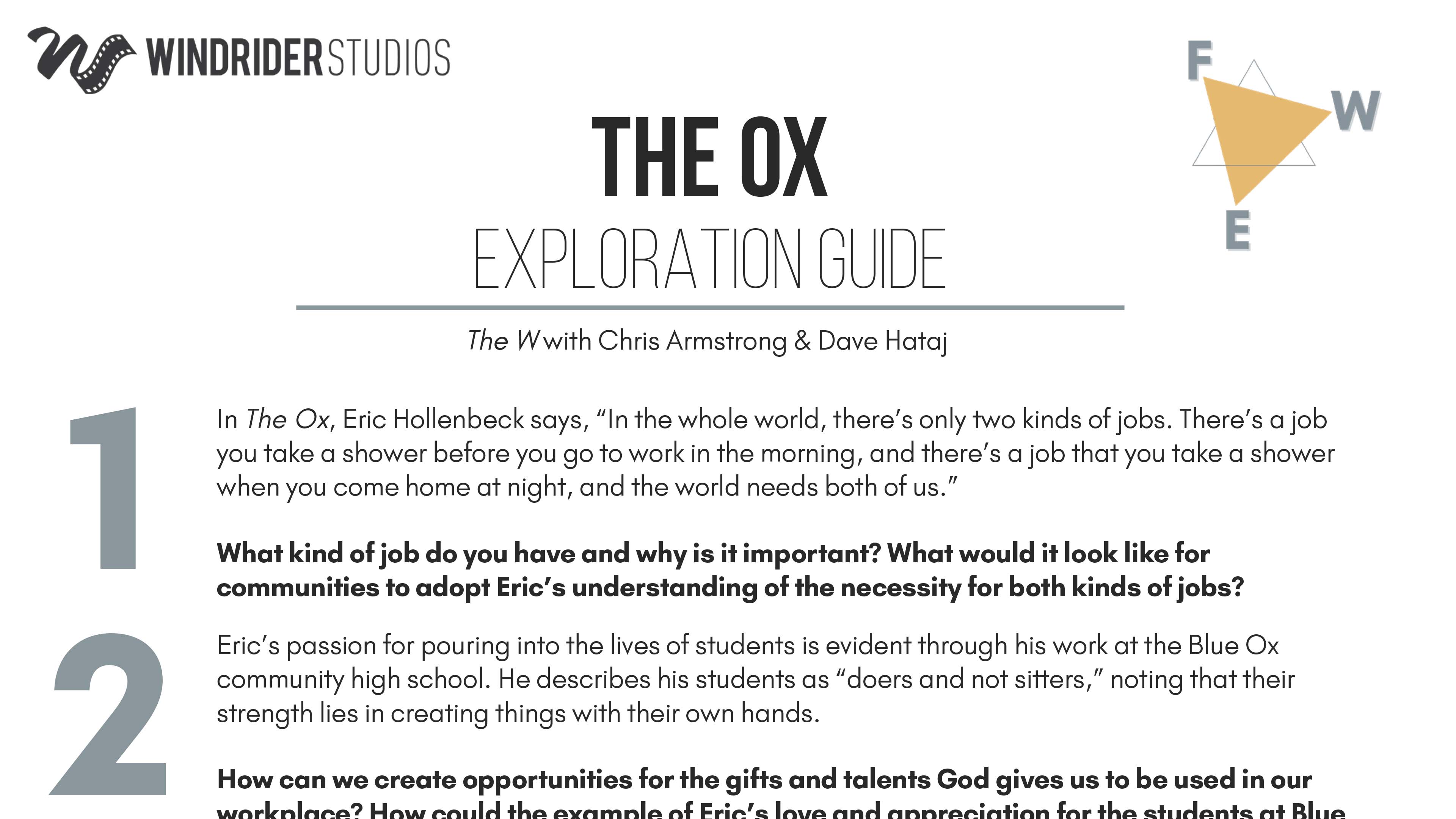 The Ox Exploration Guide
