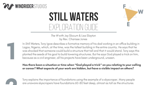 Still Waters Exploration Guide