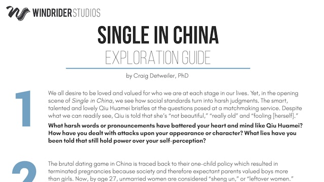 Single in China Exploration Guide