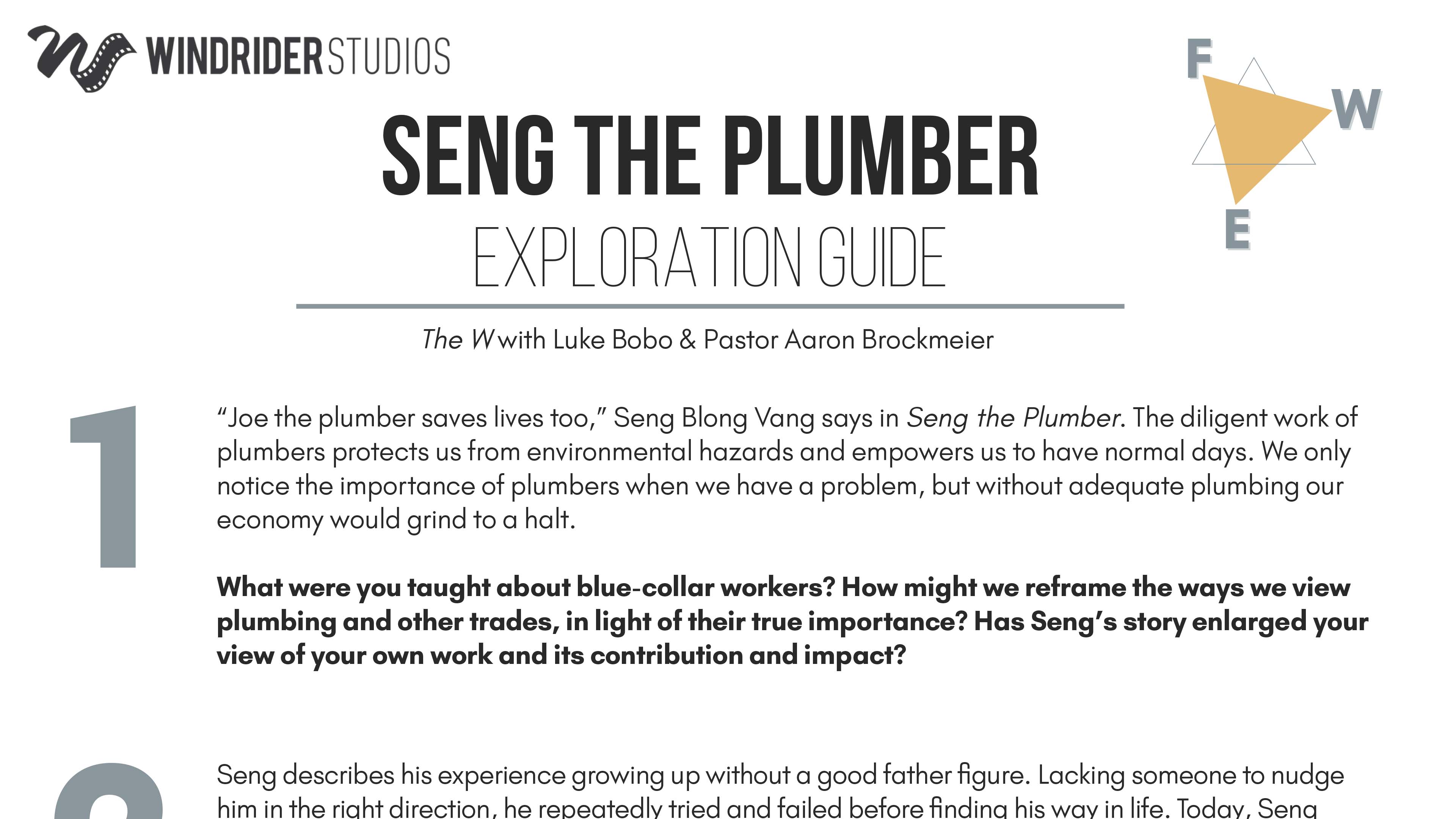 Seng the Plumber Exploration Guide