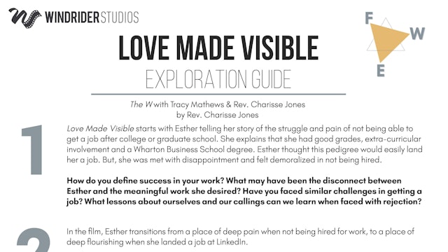 Love Made Visible Exploration Guide