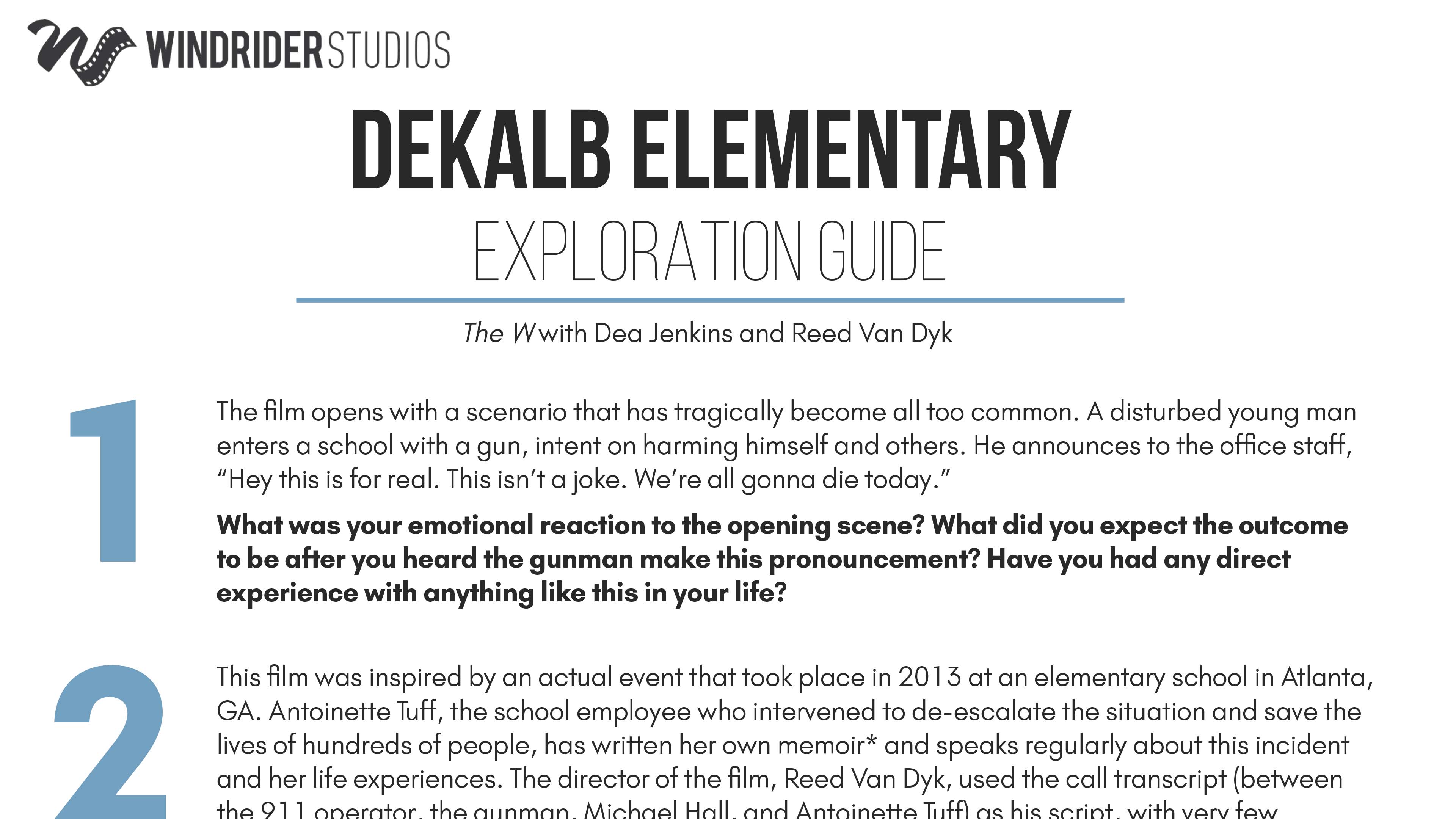 DeKalb Elementary Exploration Guide
