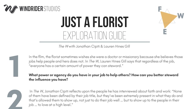 Just A Florist Exploration Guide