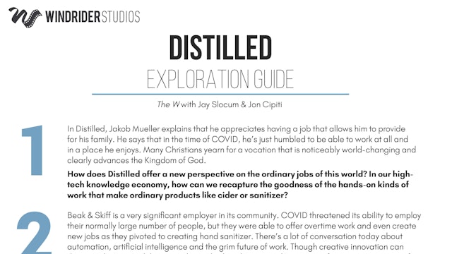 Distilled Exploration Guide