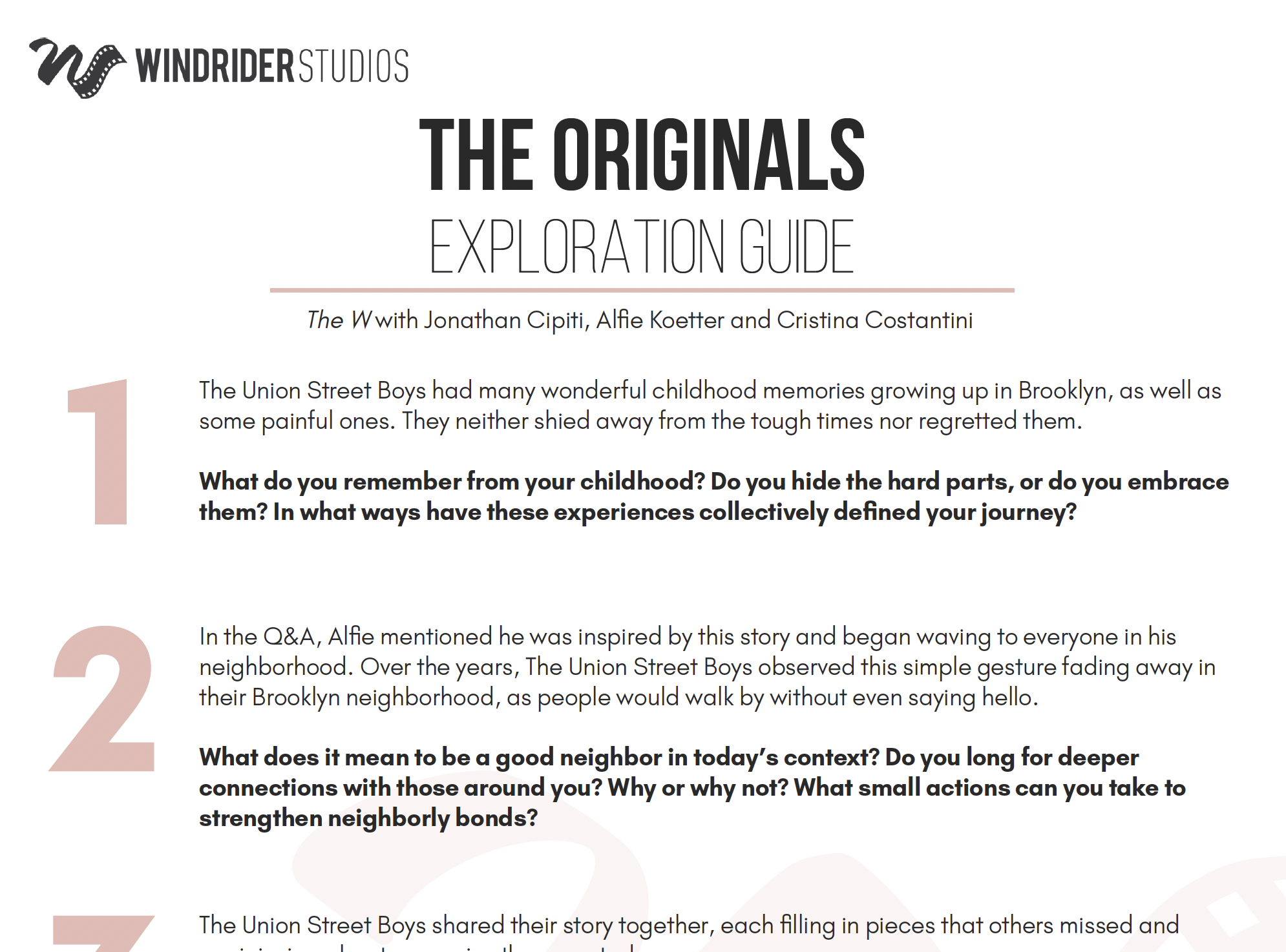 The Originals Exploration Guide