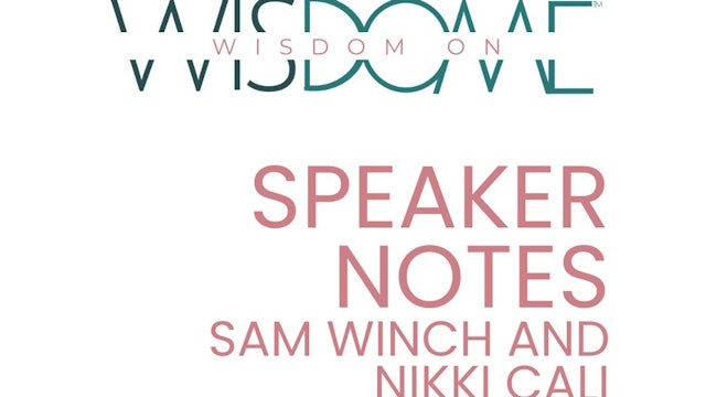 WoW Summit March 2023 Sam and Nikki Booklet